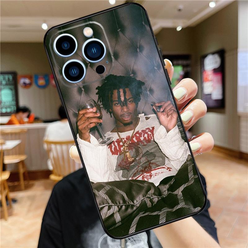 

Rapper Playboi Carti Case For iPhone 16 15 14 13 12 11 Pro Max Mini 7 8 Plus X XS Max XR Full Protect Cover iPhone XR
