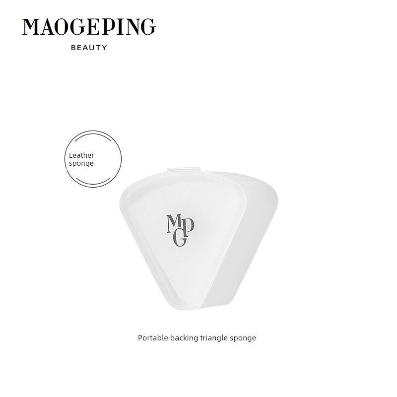 

Maogeping Triangle Makeup Sponge Smear-Proof Makeup Makeup Makeup Tool Powder Puff Beauty Blender Portable Wet and Dry Genuine Goods Leather sponge 1 pack