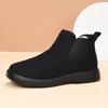 Fleece Cotton Shoes for Women, Warm Shoes, Flat, Comfortable and Versatile Ankle Boots, Anti-slip Snow Boots