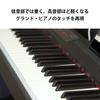 88-Key Digital Piano LP-380U White with Wooden Finish, Headphones and Pedal Included, Made in Japan