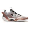 New Anta Three point Rain1.0 Belief Cushioning Wear Resistant Low Top Basketball Shoes Men's Silver Copper 912411102-4
