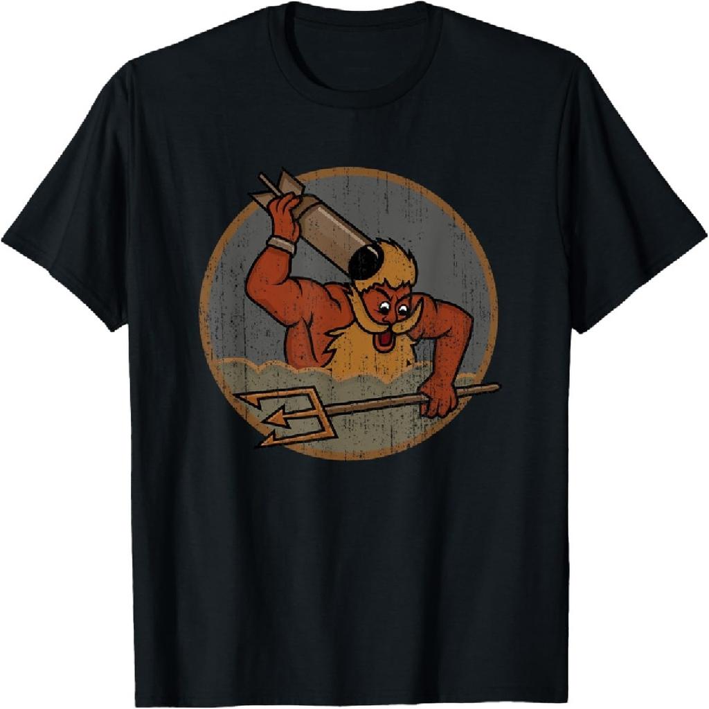 Vintage WW2 116th Blue Raiders Patrol Bomber Patch T-Shirt