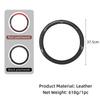 Breathable Leather Steering Wheel Cover For Lada Priora Sedan Sport Kalina Granta Vesta Niva Largus Vaz Samara 2110