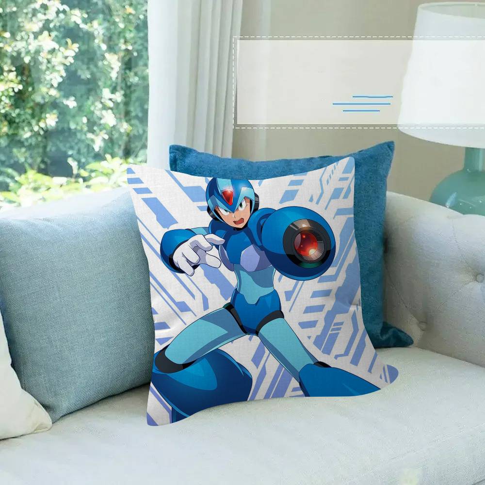 Game RRockman Megamans Personalized picture text home decorative pillows Household Gifts xcm