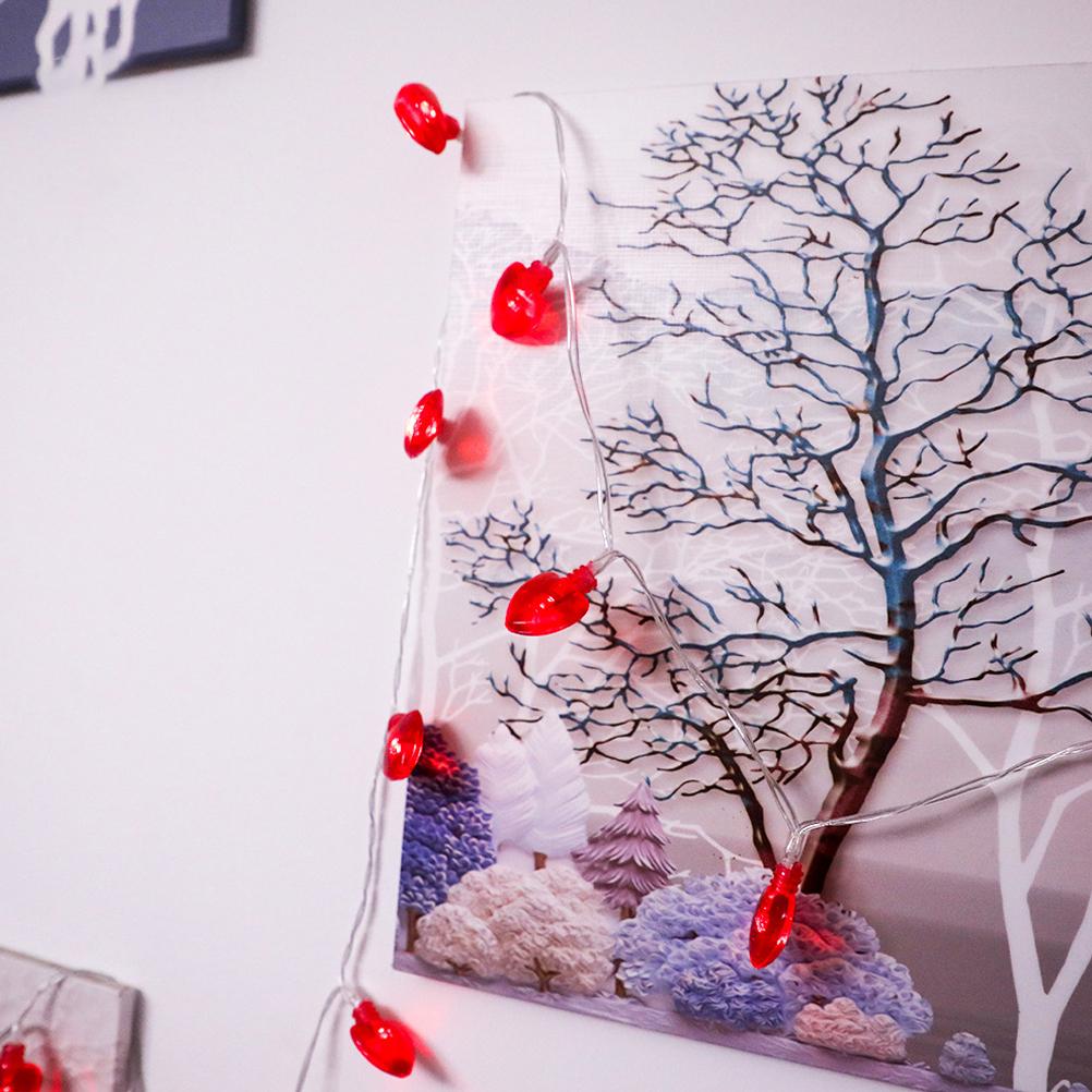 Heart Shaped String Light Valentine S Day LED String Light DIY Decorative Light