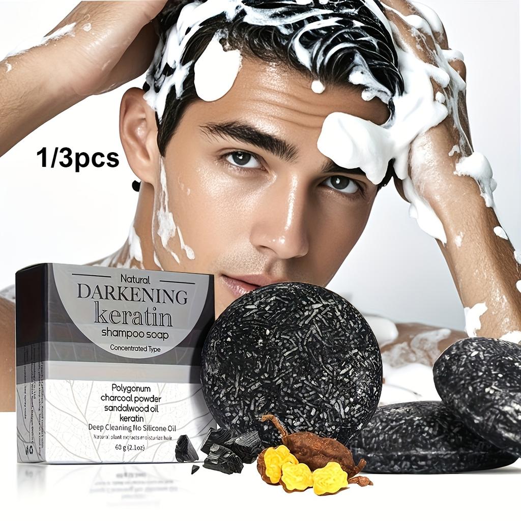 1/3pcs Gray Hair Reverse Bar Gray Gone Soap Mane Gray Reverse Bar