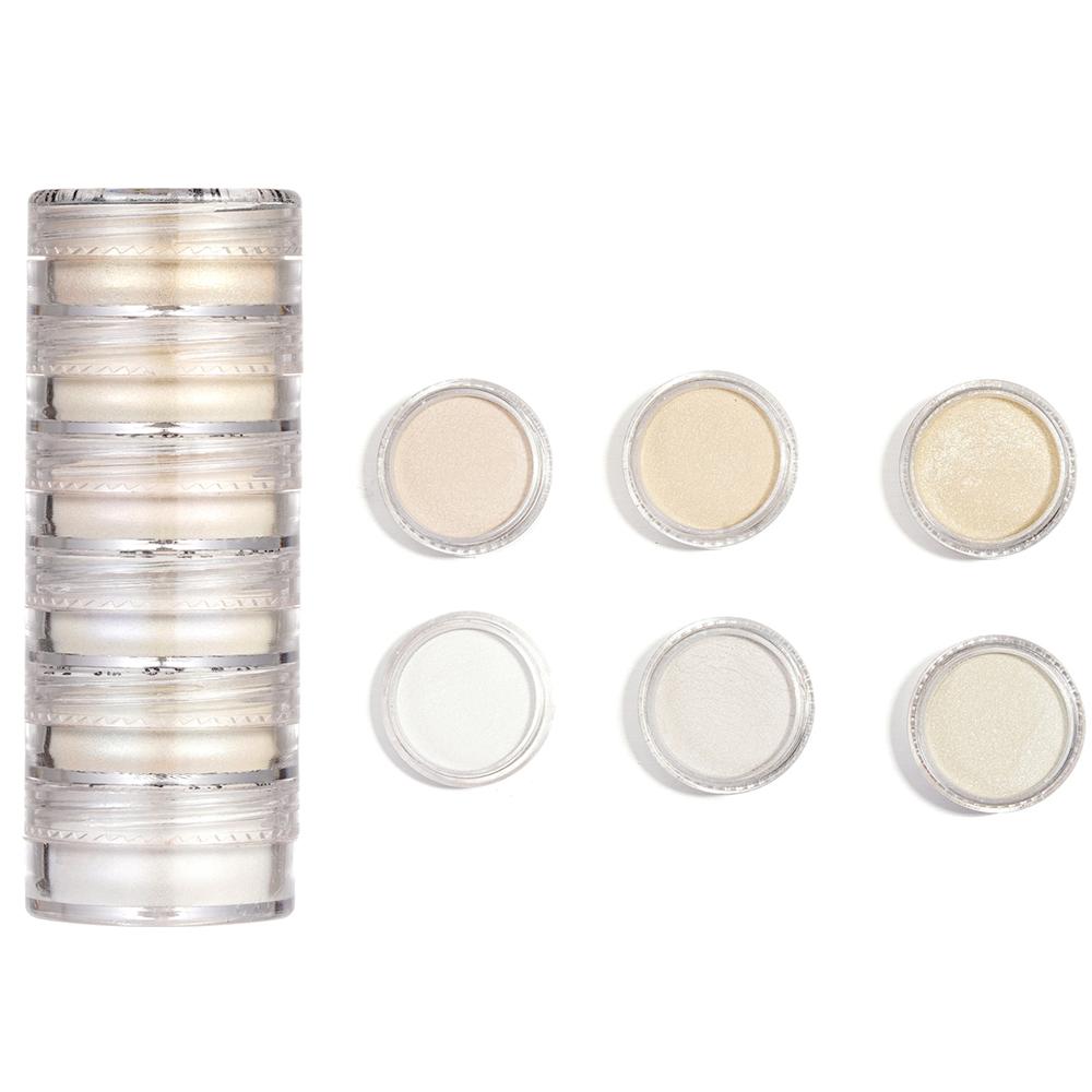 6Colors/Set Pearl Powder Pigment Resin Mold Colorant Dye Pearlescent Epoxy Resin Pigment for DIY Epoxy Resin Crafts Supplies