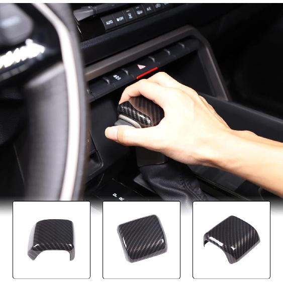 Car Shifter Gear Hand Brake Trim Cover Compatible with Toyota Tundra/Sequoia -2025 Tacoma 2024+ Center Console Gear Shift Head Protection Cover