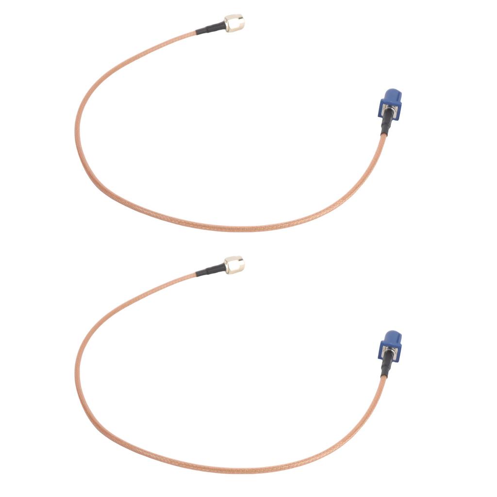 2 BUC Cablu Adaptor Antenă Fakra C Tată la SMA Tată Anti Interferențe RG174 Adaptor Antenă GPS Auto