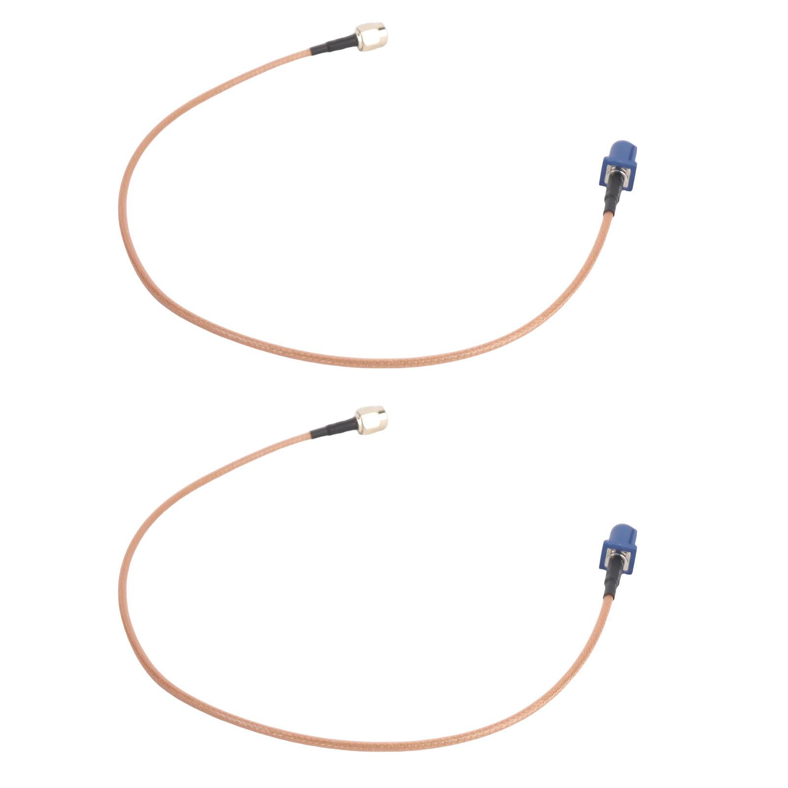 

2 шт. Fakra C Male to SMA Male антенный адаптер кабель антипомеховый RG174 автомобильный GPS антенный адаптер