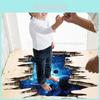 Sky Starry Night 3d Ceiling Vinyl Material Floor Stickers Diy Wall Decor For Kids Decoration Rooms