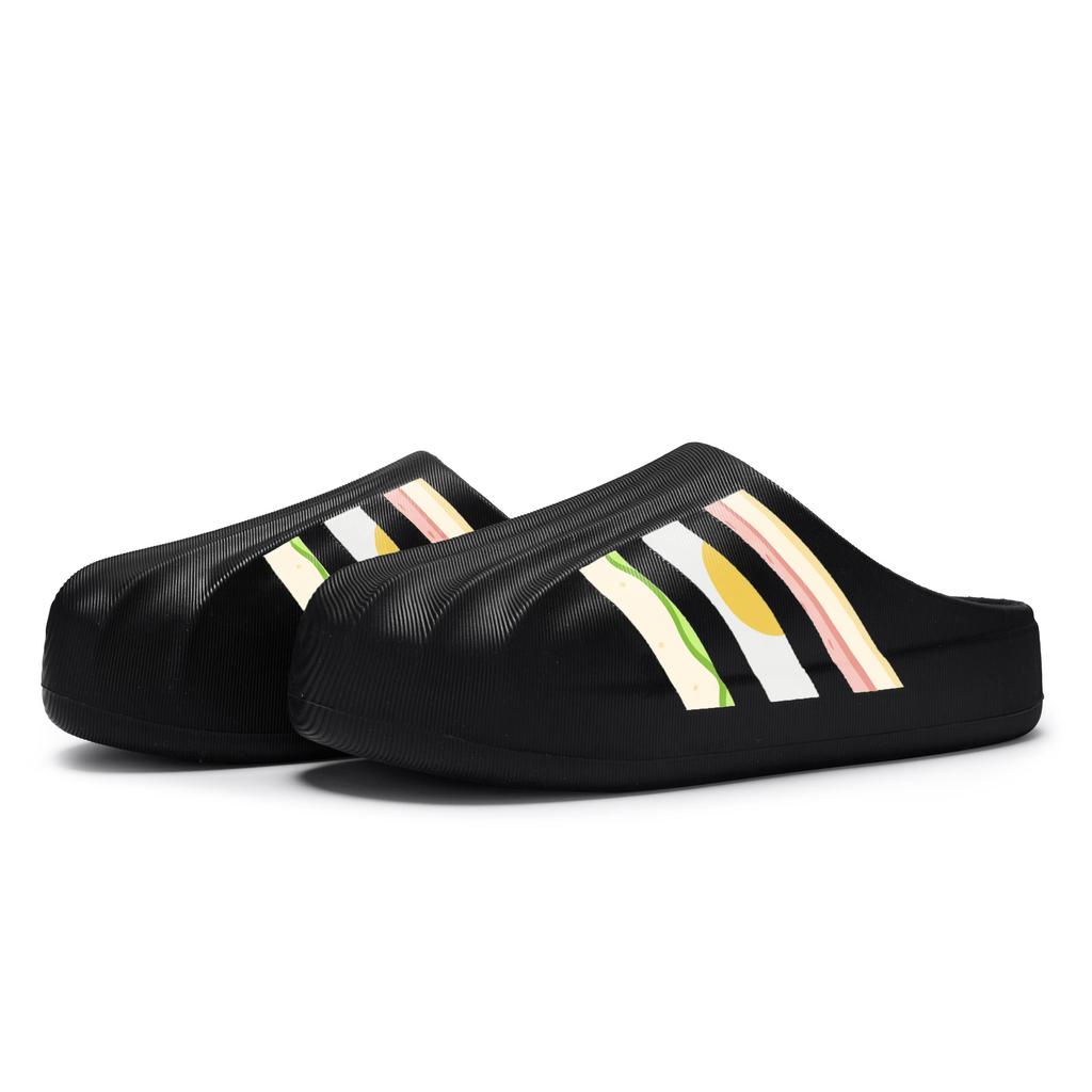 Adidas Originals AdiFOM Superstar Closed Toe Slippers Unisex Black White IG8277(Team80-)