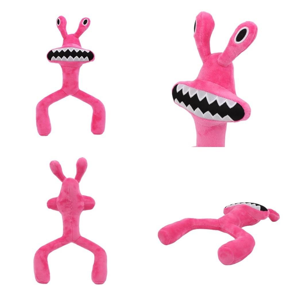 Rainbow Friends Theme Roblox Pink Frog Plush Toy Non-toxic And Bpa-free Materials For Safe Snuggles