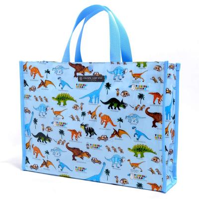 BUNTER Süßigkeiten-Stil Pooltasche Schwimmtasche Entdeckung Erkundung Dinosaurier-Kontinent (Hellblau) N0337600
