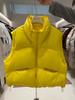 Winter New Down Vest Women's Short Thickened Warm White Duck Down Fashionable High-end Vest Tide