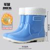 Fashion low tube women's rain shoes non-slip rain boots rainproof rubber shoes casual versatile rain boots water boots waterproof shoes