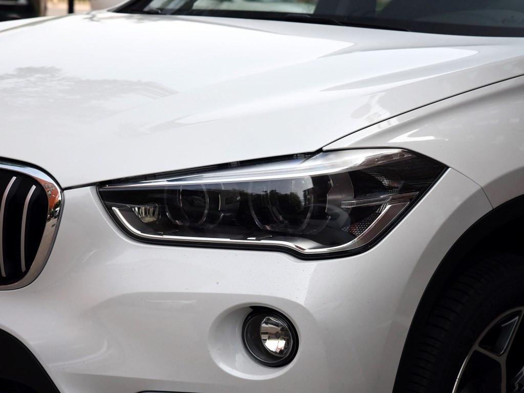 Black Headlight Back Cover Shell for BMW X1 F49 (2016-2019)