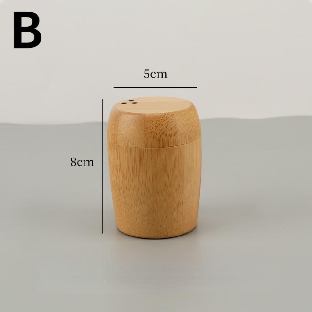 1PC Household Toothpick Dispenser Vintage Toothpick Holder Bamboo Toothpick Box Kitchen Tools