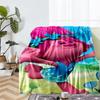 Trolls Theme Printed Blanket - Perfect for Couch, Bed, Travel & Outdoor Use | Machine Washable, Cozy & Durable.