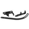 3Pc Small Block Chevy Black SWP Short Water Pump Alternator Bracket For 1955-1968 SBC Small Block Chevy 265 283 305 Drivers Side