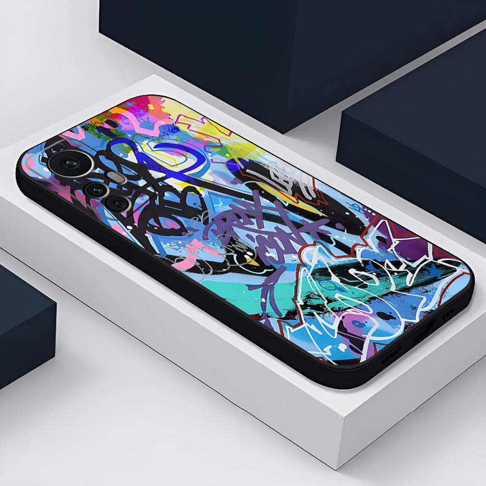 

Street Graffiti Art Phone Case Back Cover for Xiaomi 14 13 12 11T Lite Ultra Redmi Note 13 12 10 Pro POCO F4 F5 X5 Pro xiaomi 12