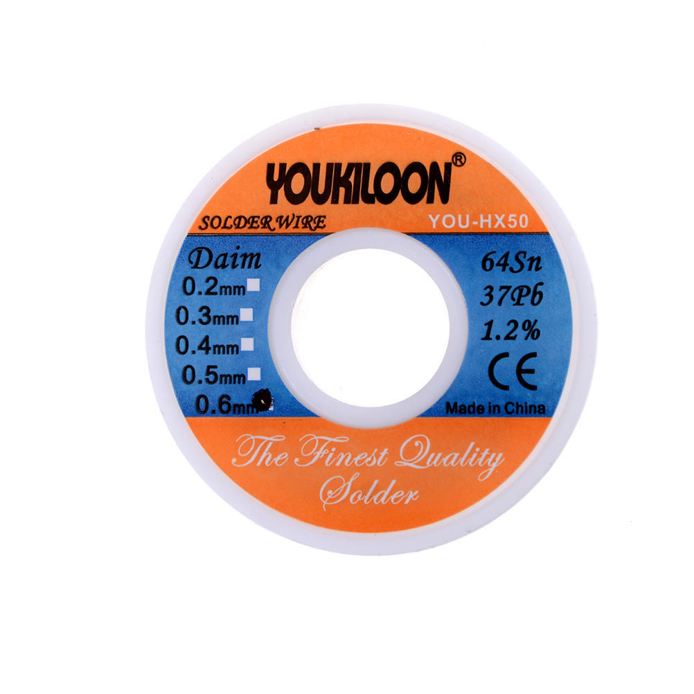 0.6Mm Tin Lead Tin Wire Melt Rosin Core Solder Soldering Wire Roll