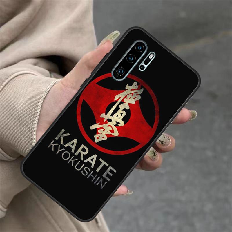 Oyama Kyokushin Karate Case For Huawei P40 Lite P20 P30 Nova 11 Pro 9 10 SE 3i 7i 11i 5T Y60 Y61 Y70 Y90 Y91 Cover