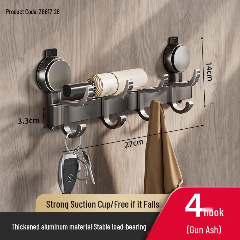 Zhuangluhua Suction Cup Door Back Hook Rack