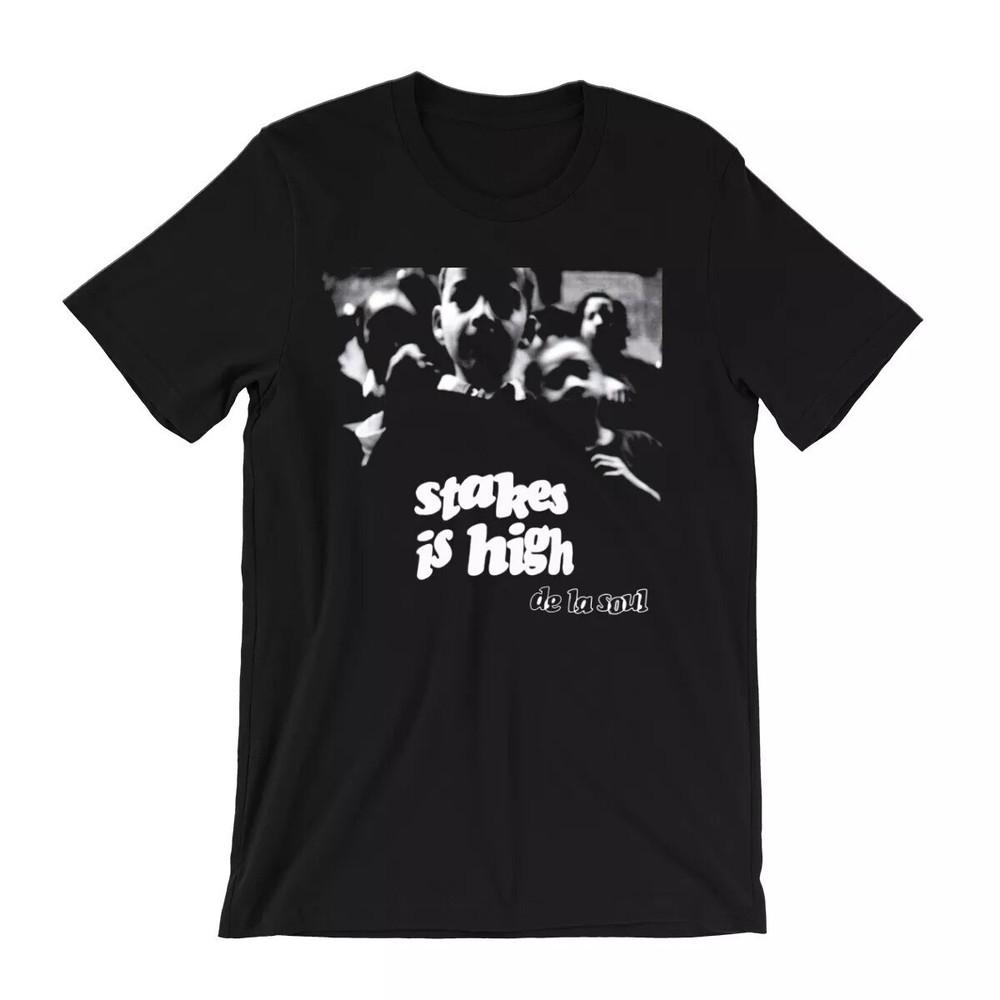 De La Soul T Shirt  Stakes Is High Album Cover Art  Native Tongues  Hip Hop Unisex T-Shirt M