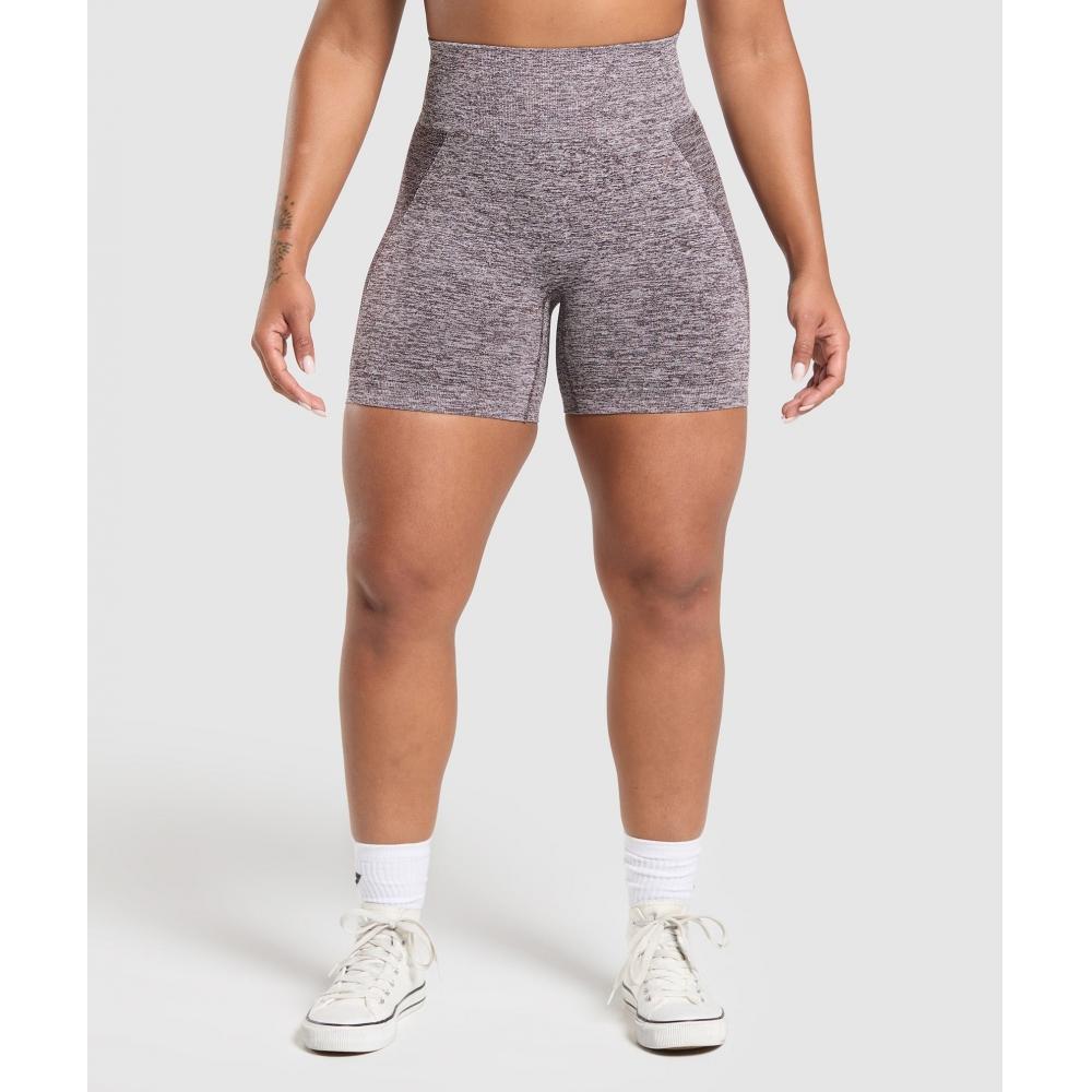 

Gymshark Шорты Flex сливово-коричневые белые меланжевые B8a7v Nc1h XS