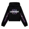 Kids' Long Sleeve Loose Pullover Letter Print Drawstring Hooded Sweatshirt