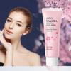 Japan Sakura Schlaff face mask Feuchtigkeitsspendende & Reparierende Nacht-Gesichtsmaske Kirschblüten Hautpflege Nährend Glättend Haut