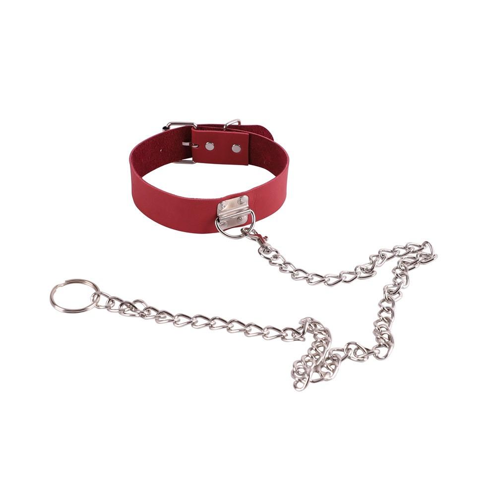 VaHppy Sexuální hračky pro páry 5ks/sada Pu Bondage Ladylike Style Eye Mask Pouta Obojek Sponky na prsa Bič Flirtování
