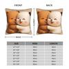 Pillow Cover 3D Print Kawaii Bubu & Dudu Retro Trendy Pillow Case For Living Room Chair Pillowcases