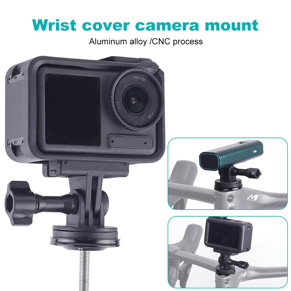 Bicycle Camera Mount Waterproof Bicycle Speedometer Mount Multifunctional Cycling Headlight Bracket for Outdoor Sports