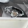 French Retro Pearl Watch Women'S High-End Bracelet Watch Temperament Roman Scale Quartz Watch