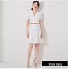 Women's Summer White Short Sleeve Professional Dress Skirt Suit - Slimming OL Workwear Fashion