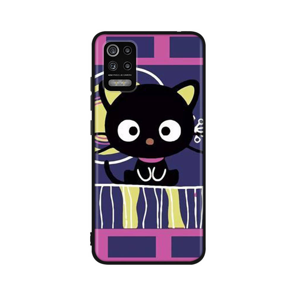 KT76 Niedliche Chococat Hülle für Samsung A04 A14 A23 A34 A54 M23 M33 M52 M53 Realme 10 9 C30S C35 C55 VIVO Y02S Y21 Y33S Y51 X80 Pro Klare Hülle