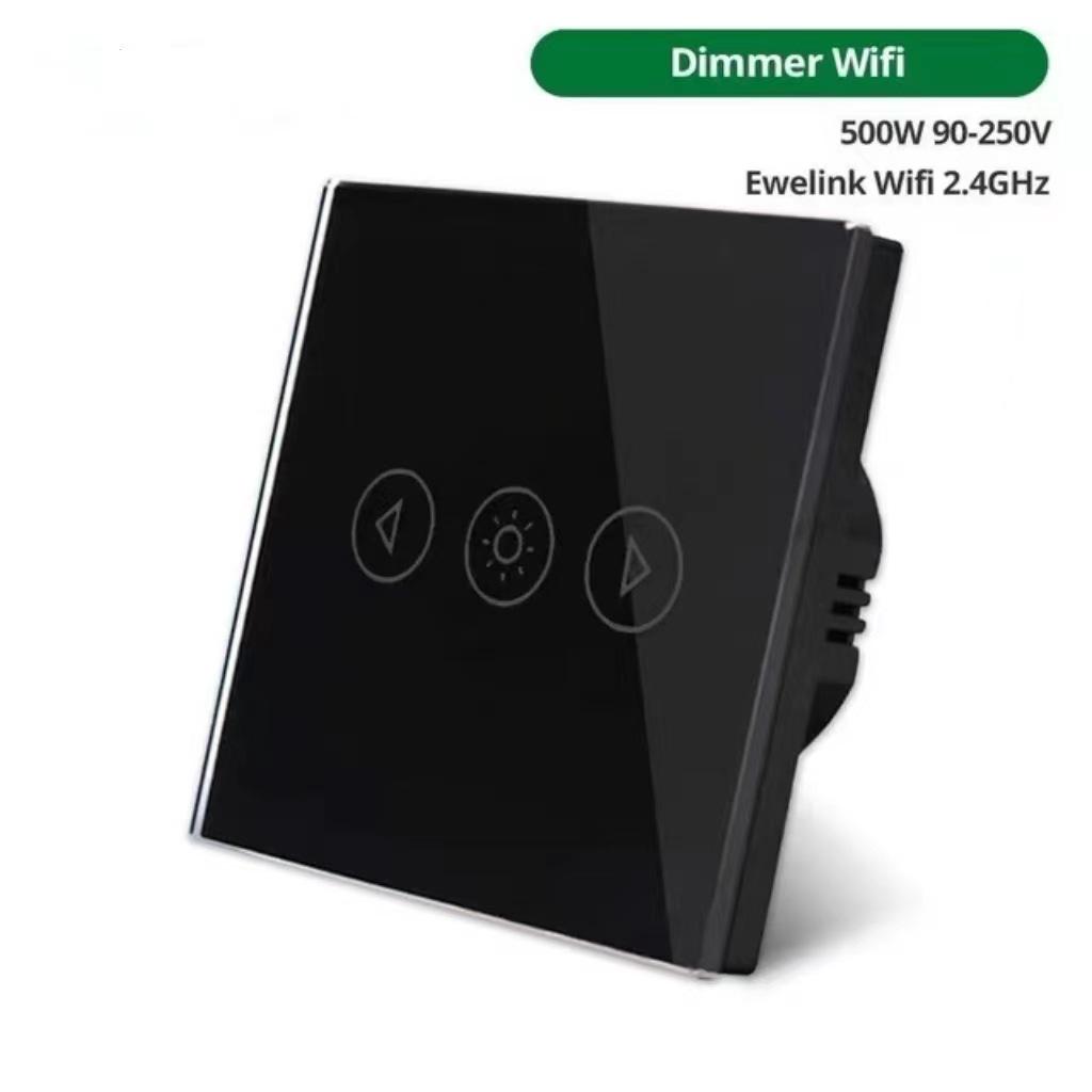 Smart WiFi Dimming Switch with Stepless Adjustment, EU Standard