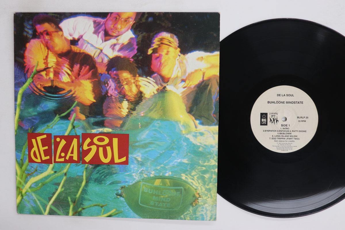 Виниловая пластинка DE LA SOUL  Buhloone Mind State BLRLP25 BIG LIFE 1993 UK Rap  HipHopRB Б/у