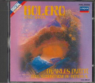 CD CHARLES DUTOIT - Ravel:bolero/Pavane Pour Une Infant F35L50009 POLYDOR Japan Klassisk Begagnad