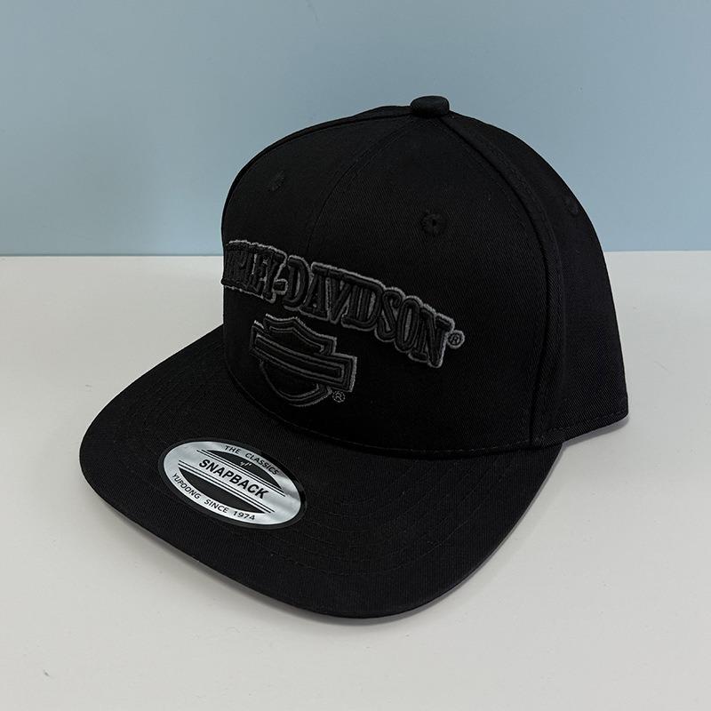1pcs Embroidered Hiphop Baseball Cap Adjustable Sport Casual Cap Outdoor Leisure Breathable Cap For Harley Davidson Accessories