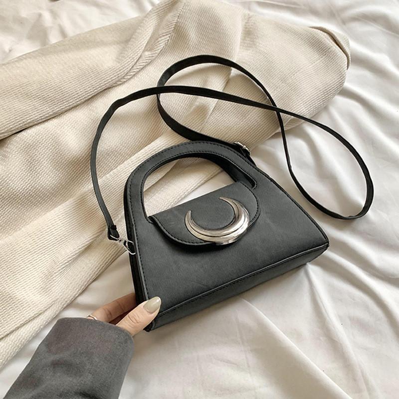 

Chic Pu Leather Small Crossbody Bag For Women Trendy Street Style Square Purse