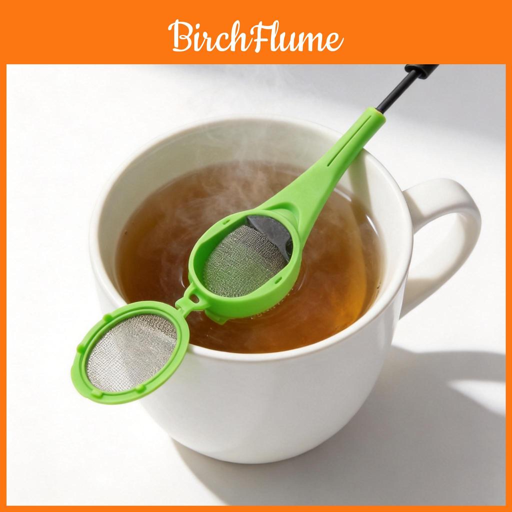 Modern Minimalist Tea Infuser Filter With Silicone Filter For Home Brewing And Tea Lovers
