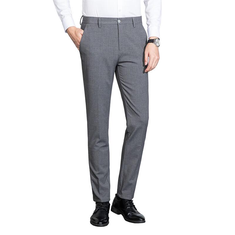 MONTAGUT Men's Fleece-Lined Warm Casual Trousers