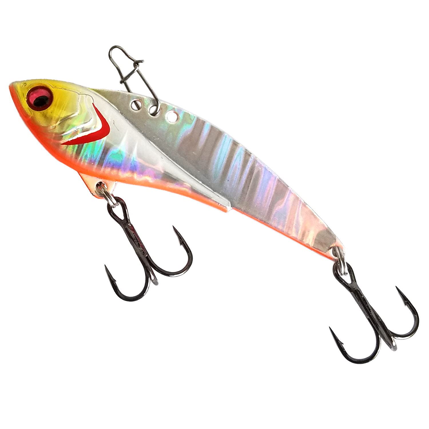 

Glory Fish Saber Blade Silver Orange Berry LU-078 Lure, 32g,