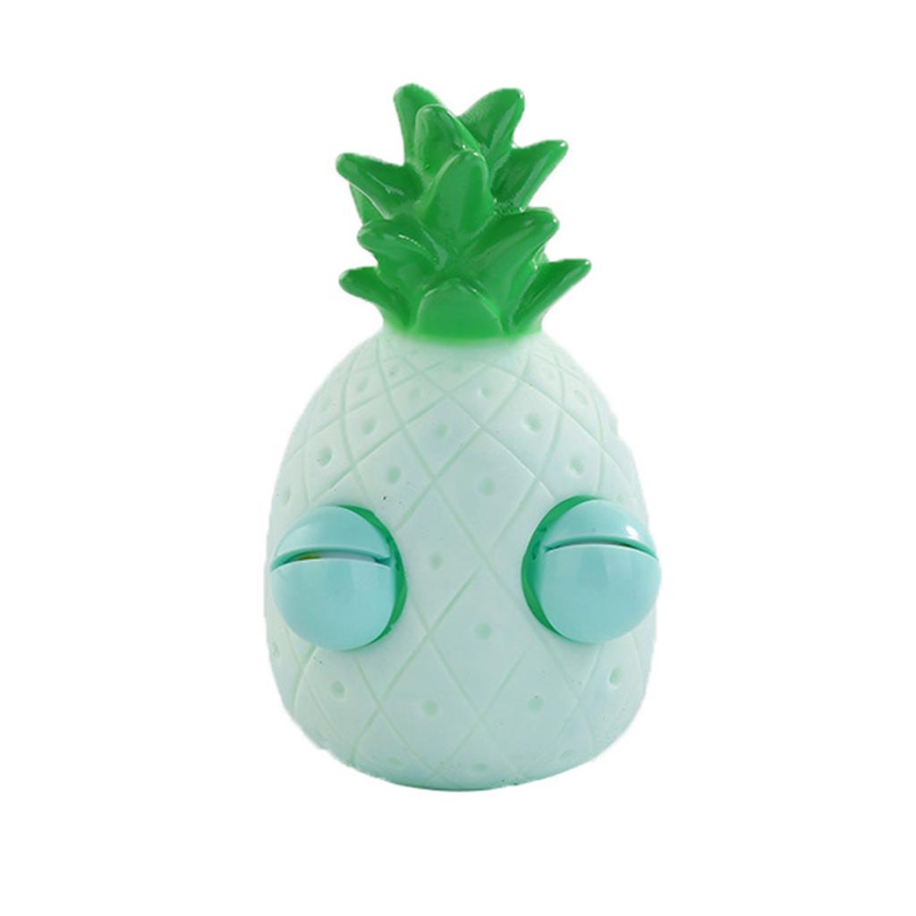 Fidgets Squeeze Ball Eye Popping Pineapple Stress Toy Spoof Practical Joke Props for Adult Kids ADD Hand Therapy