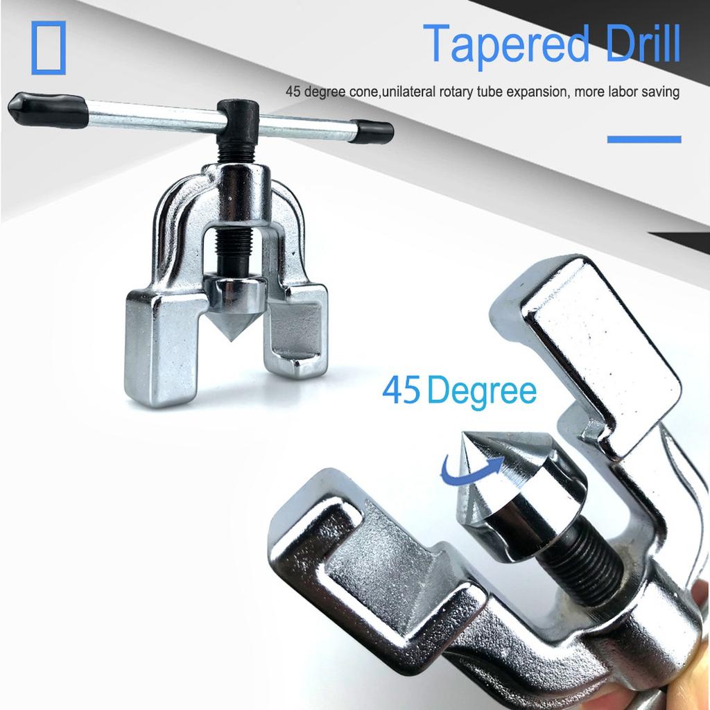 Copper Tube Expander 45 Degree Tool Kit of Copper Tube Expander Used for Reaming Copper and Other