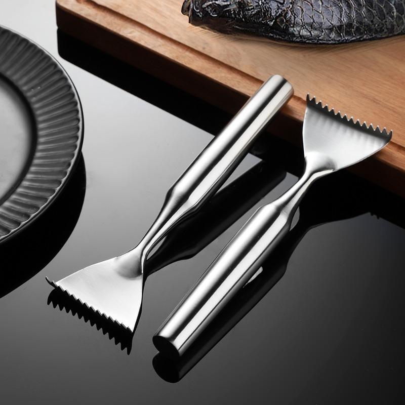 1 Stück Schabwerkzeuge Edelstahl Haushalts Fischtötung Spezielle Küchenwerkzeuge Haushaltswaren Meeresfrüchte Werkzeuge