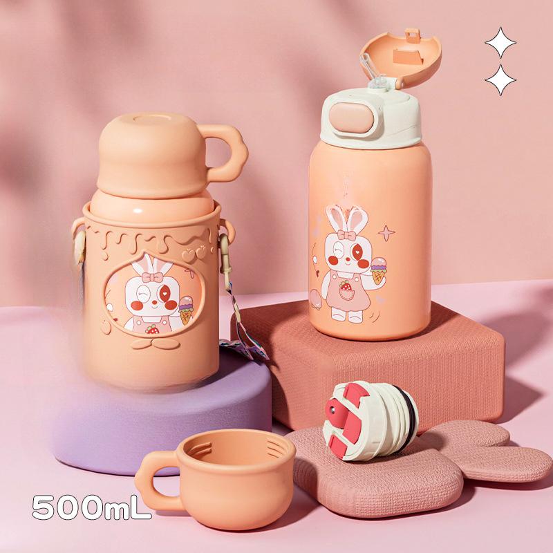 

316 Stainless Steel Temperature Display Cup with Lid Student Gift Water Cup Durable and Safe 500ML